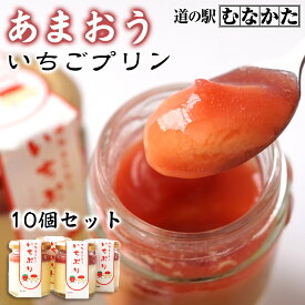 【11日までタイムセール】博多 あまおう いちご プリン 85g 10個 濃厚 【冷凍】 博多 アマオウ 苺 お菓子 洋菓子 誕生日 お取り寄せ スイーツ お歳暮 敬老の日 ギフト お中元 グルメ デザート もらって嬉しい 九州 宗像 道の駅 贈り物 父の日 母の日 贈答 送料無料