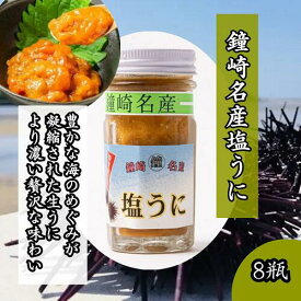 うに 60g ×8瓶 【冷凍】 ウニ 塩ウニ ムラサキウニ 九州 福岡 お取り寄せ ギフト お土産 プレゼント 贈り物 食品 雲丹 海鮮 海鮮丼 ウニ丼 刺身 うにパスタ うにスパゲッティ 手巻き寿司 寿司ねた 父の日 お中元 送料無料