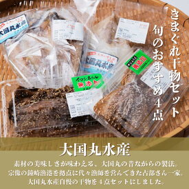 【スーパーSALE 限定セール】大国丸水産 きまぐれ 干物セット 旬のおすすめ4点【冷凍】 敬老の日 お中元 夏ギフト お歳暮 干物 干物セット 福岡 ギフト 玄界灘 お取り寄せ グルメ おつまみ バーベキュー BBQ キャンプ 贈り物 贈答 父の日 烏賊 海鮮 海産物 海の幸 送料無料