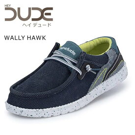 HEY DUDE ヘイ デュード メンズ WALLY HAWK ウォーリー ホーク シューズ 靴 スニーカー SPACE BLUE スペースブルー