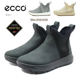 ECCO エコー レディース ブーツ 420193 02001 02013 02144 SOLICE GORE-TEX ゴアテックス ショート 防水 靴 ブラック スチール ブラウン