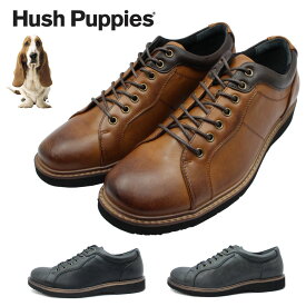 ハッシュパピー メンズ カジュアルシューズ M-7120T ウォーキング 紐 軽量 幅広3E 本革 紳士靴 Hush Puppies 7120T
