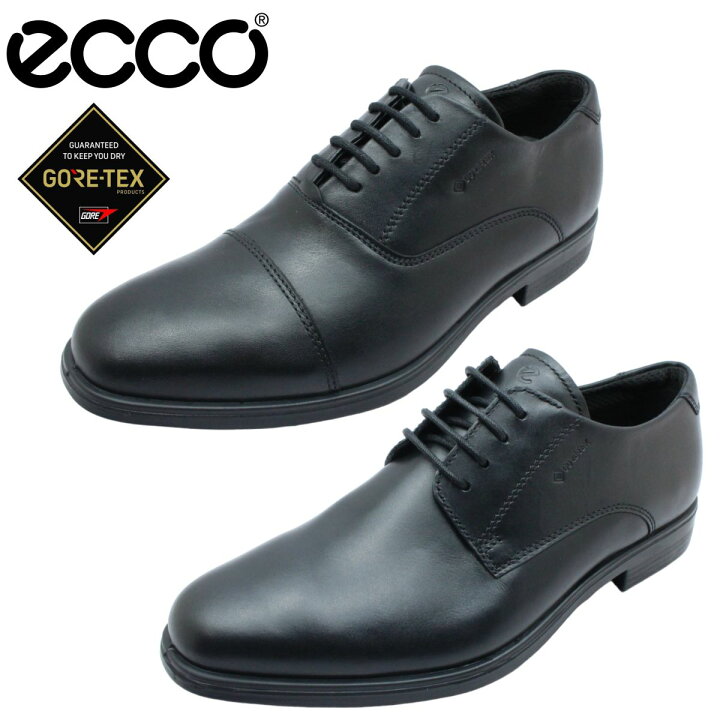 楽天市場】ecco エコー メンズ ビジネスシューズ 防水 透湿 ゴアテック 