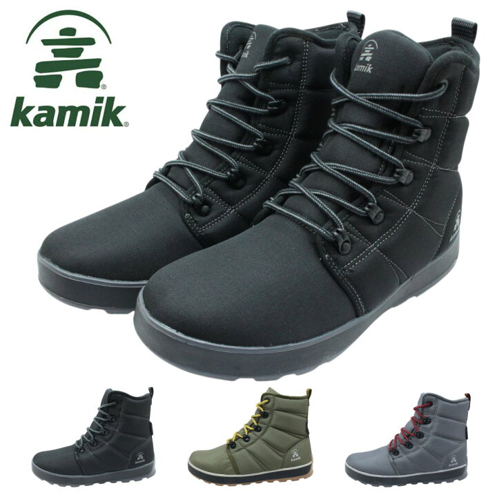 楽天市場】kamik カミック メンズ スノーブーツ SPENCER N スペンサー 