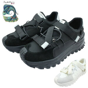 Joy & Mario ジョイ アンド マリオ レディース スニーカー 30973 W ベルクロ マジックテープ 軽量 おしゃれ ローカット 厚底