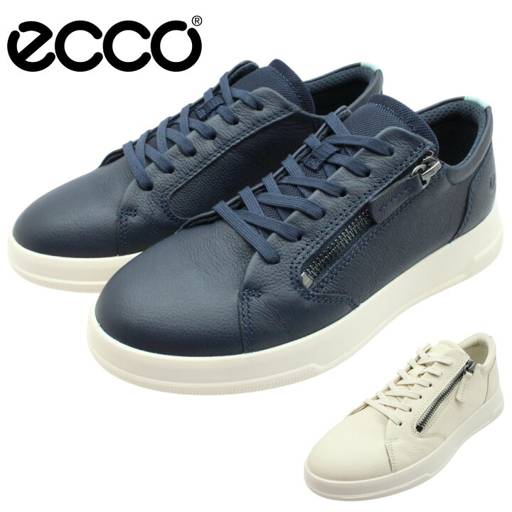 楽天市場】エコー ECCO レディース レザー スニーカー MOVE W Zip LACE 