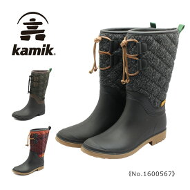 kamik カミック レディース ブーツ 1600567 ABIGAIL アビゲイル 防水 靴 ブラック 黒 バーガンディ ジャバ