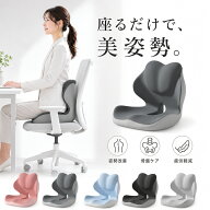 骨盤矯正 椅子 クッション 低反発 姿勢矯正 腰痛対策 猫背 サポートシート チェア 座椅子 腰が痛くならな…
