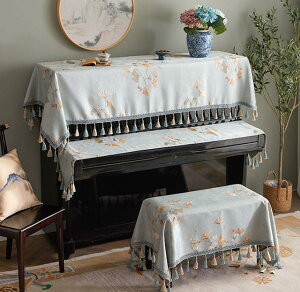 ピアノ掛け おしゃれ 標準直立型ピアノ用 北欧 トップカバー アップライト 椅子カバー キーボードカバー ピアノカバー 3点セット