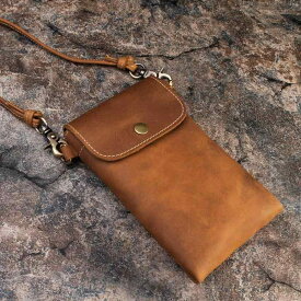 トップレ バッグ 斜め掛け 革 バッグ サッチェル ポーチ 携帯電話 ミニ レザー クホース 小物 アイテム オシャレ ファッション