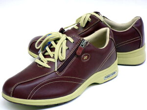 ストレッチ素材の優しい足あたり!レディースウォーキングシューズ YONEX POWER CUSHION ヨネックス パワークッション LC30 RD