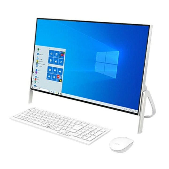 一体型パソコン 最新Windows11+office 富士通 FH52/E1 Celeron-4205U 
