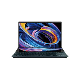 ＼期間限定ポイントUP／ASUS デュアルディスプレイノートパソコン Zenbook Pro Duo 15 OLED Windows 11 Pro Core i7-12700H メモリ16GB SSD512GB 15.6インチ メーカー再生品Aランク