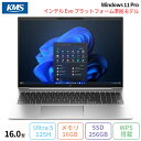 HP EliteBook 860 G11 ノートパソコン A08Q3PA#ABJ Win11 Pro Office付き Core Ultra5 125H メモリ16GB SSD256GB 16インチ 美品 メーカー展示品Sランク