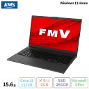 【スーパーSALE限定 ポイントUP＆クーポン】 富士通 FMV Lite(-N) WA1/H3 ノートパソコン FMVWH3A131 Windows11 Home Office付き インテル Core i3-1215U メモリ8GB SSD256GB 15.6インチ 新品未使用品