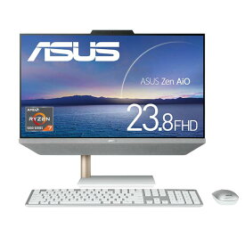 ＼1000円OFFクーポン＆ポイントUP／ ASUS (エイスース) AIO デスクトップパソコン ZenAiO 24 Windows 11 Home AMD Ryzen 7 5825U メモリ16GB SSD512GB HDD1TB メーカー再生品Bランク