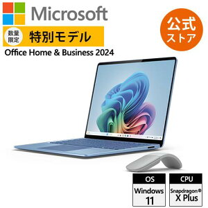 yMicrosoft XgAzʃf Surface Laptopi 7 j 13.8g Tt@CA Snapdragon X Plus / 16GB / 512GB + A[N}EX EP2-29575 Windows 11 m[gp\R Office Home & Business 2024