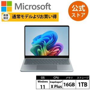 �y���ʌ���E�ΏێҌ���z �yMicrosoft �����X�g�A�z���ʃ��f�� Surface Laptop 13 �C���` �I�[�V���� �O���[�� SnapdragonR X Plus/16/1TB EP2-30766 �T�[�t�F�X �}�C�N���\�t�g ���K�̔��X Copilot+ PC �m�[�g�p