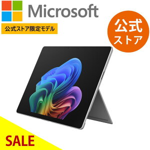 �y�Z�[�����{���z �yMicrosoft �����X�g�A����zSurface Pro (�� 12 ����)�v���`�i �u���b�N �f���[�� Snapdragon X2 Elite / 24GB / 512GB OLED EP2-65383 EP2-65393 EP2-65403