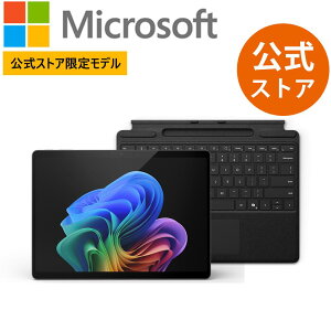 �yMicrosoft �����X�g�A ���胂�f���z 2�_�Z�b�g Surface Pro 13 �C���` �u���b�N Snapdragon X2 Plus 16GB 512GB + Surface Pro 13 �C���` �L�[�{�[�h EP2-71560
