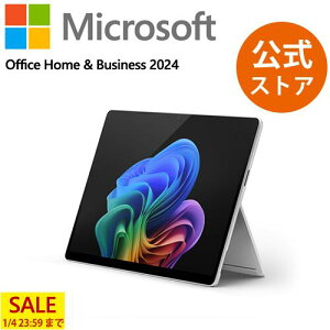 �y�Z�[�����{�� -1/4 23:59�܂Łz �yMicrosoft �����X�g�A�zSurface Pro�i�� 11 ����j Snapdragon X Elite / 32GB / 1TB OLED �v���`�i EP2-19236 Windows 11 Microsoft 365 Personal (24 ������) / Office Home & Business 2024 �I�v�V��