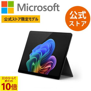 �yMicrosoft �����X�g�A ���胂�f���zSurface Pro�i�� 11 ����j �u���b�N Snapdragon X Elite / 64GB / 1TB EP2-25108 Copilot+ PC Microsoft 365 Personal (24 ������) / Office Home & Business 2024 �I�v�V�����t