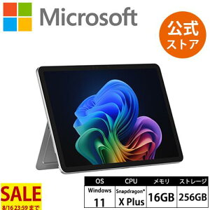�y�Z�[�����{�� -8/16 23:59�܂Łz �yMicrosoft �����X�g�A�zSurface Pro 12 �C���` Snapdragon X Plus 16GB 256GB Windows 11 Home �v���`�i EP2-27651 Microsoft 365 Personal (24 ������) / Office Home & Business 2024 �I�v�V�����t