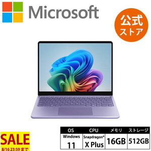 �y�Z�[�����{�� -8/16 23:59�܂Łz �yMicrosoft �����X�g�A�zSurface Laptop 13 �C���` Snapdragon X Plus 16GB 512GB Windows 11 Home EP2-30740/EP2-30351/EP2-31937 �T�[�t�F�X �}�C�N���\�t�g ���K�̔��X Copilot+ PC �m�[�g�p