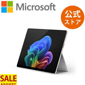 �y�Z�[�����{�� -8/16 23:59�܂Łz �yMicrosoft �����X�g�A�zSurface Pro�i�� 11 ����j Snapdragon X Elite / 32GB / 1TB OLED �v���`�i EP2-19236 Windows 11 Microsoft 365 Personal (24 ������) / Office Home & Business 2024 �I�v�V��