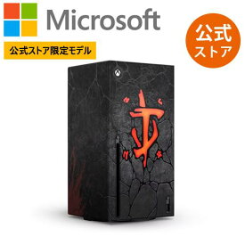 【Microsoft 公式ストア 限定モデル】 Xbox Series X 本体用スキン DOOM: The Dark Ages EP2-18275