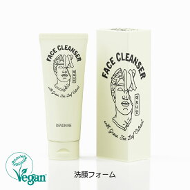 【スーパーSALE中ポイント5倍】DEVONINE フェイスクレンザー | メンズコスメ 男性化粧品 韓国 発 フェイスウォッシュ 洗顔フォーム 毛穴 低刺激 つっぱらない 敏感肌 乾燥肌 脂性肌 ティートゥリー ティーツリー 父の日