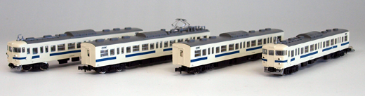楽天市場】415系100番台新色 4両基本セット【KATO・10-437】「鉄道模型 