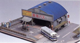 バス営業所　（未塗装組立キット）【グリーンマックス・2173】「鉄道模型 Nゲージ GREENMAX」
