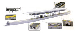 近郊形ホームDX 島式セット【KATO・23-160】「鉄道模型 Nゲージ ストラクチャー」