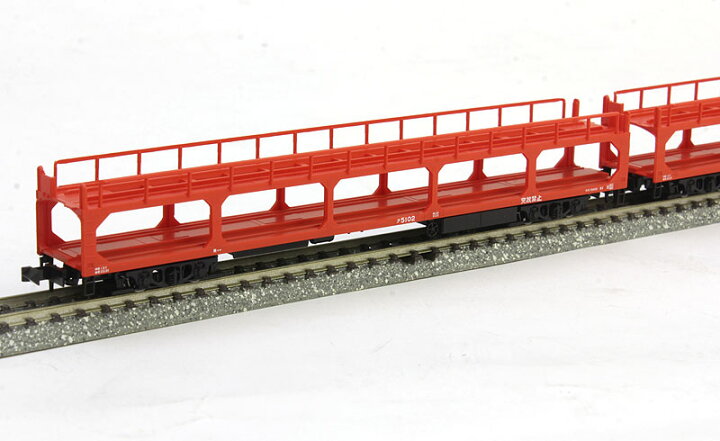 楽天市場】ク5000 6両セット（積載用自動車付属）【KATO・10-1448 