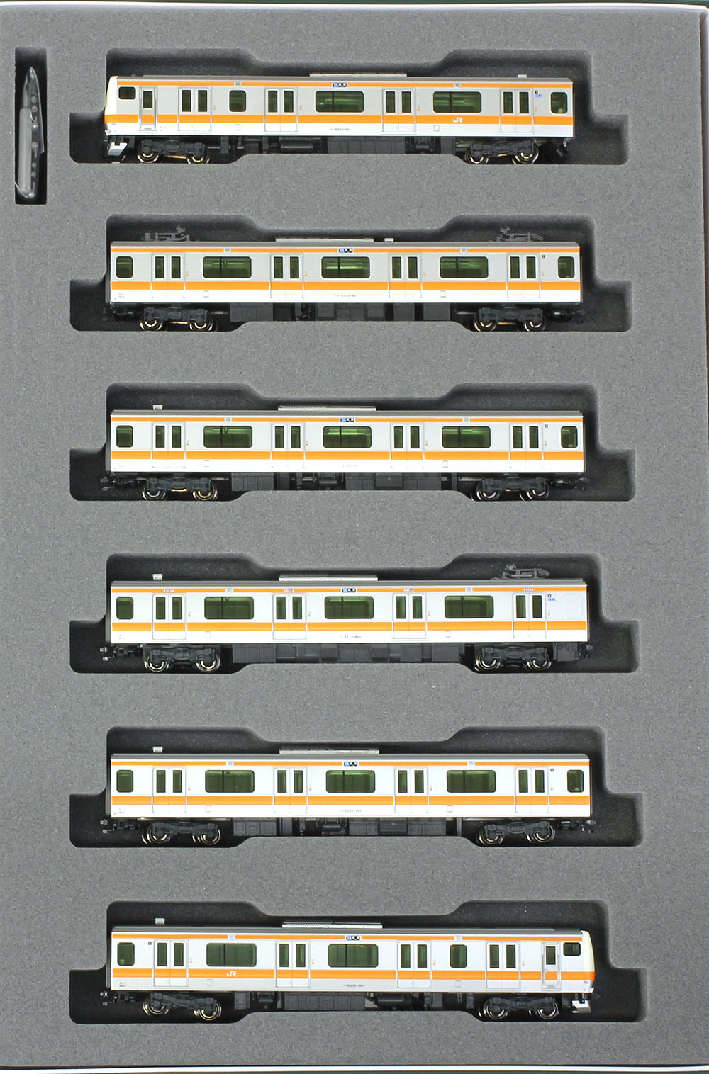 E233系中央線(H編成 トイレ設置車)6両基本セット【KATO・10-1621】「鉄道模型 Nゲージ カトー」 | ミッドナイン