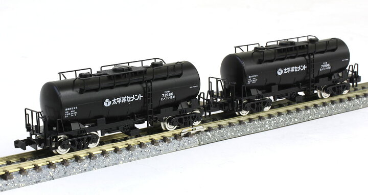 楽天市場】限定 タキ1900形貨車（太平洋セメント）セット（10両 