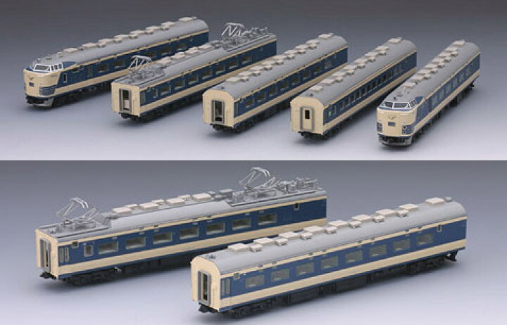 楽天市場】国鉄583系特急電車（クハネ583） 5両基本セットB【TOMIX 