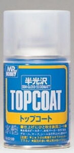 水性トップコート 半光沢【GSIクレオス・B502】「鉄道模型 表面仕上げ コート」