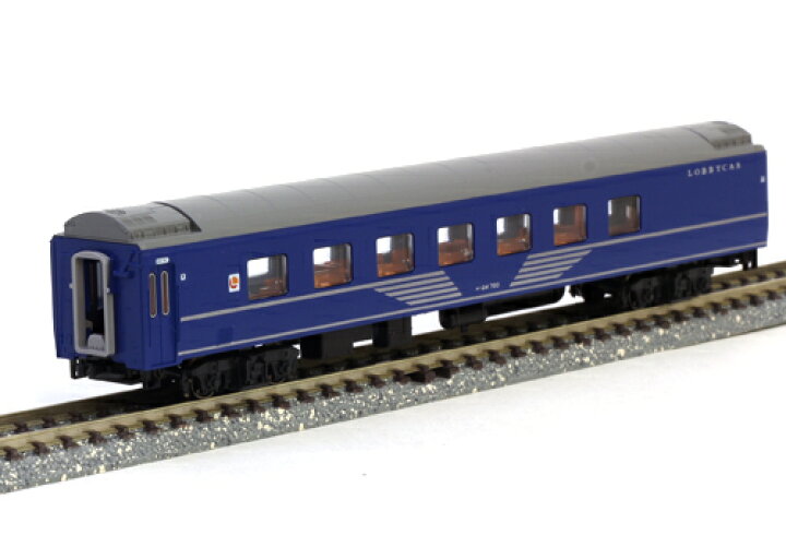 オハ24 700 ロビーカー【KATO・5186】「鉄道模型 Nゲージ 24系25形」 ミッドナイン KATO オハ24 703 ロビーカー ブルートレイン 客車 Nゲージ カトー