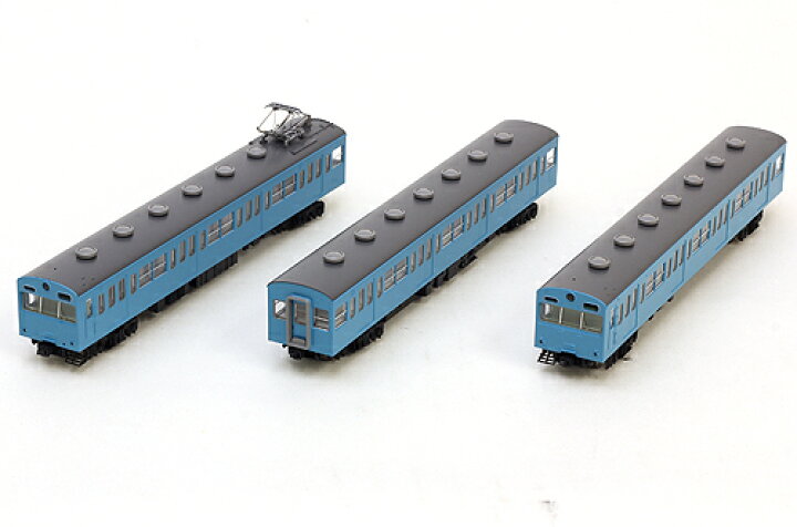 楽天市場】103系通勤電車(初期型非冷房車・スカイブルー)基本セット(3  