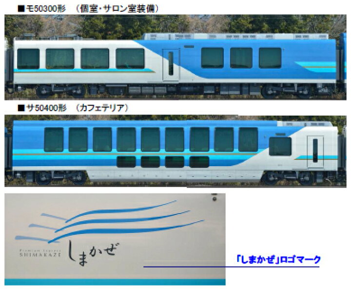 楽天市場】限定 近畿日本鉄道 50000系（しまかぜ）セット （6両 