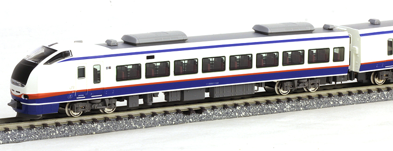 E653系1100番代しらゆき4両編成セット（動力付き）【グリーンマックス・30502】「鉄道模型 Nゲージ GREENMAX」 | ミッドナイン