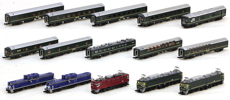 限定　24系「さよならトワイライトエクスプレス」15両セット【TOMIX・98947】「鉄道模型 Nゲージ トミックス」 | ミッドナイン