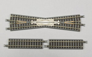 クロスレール13°1本入 【ロクハン・R020】「鉄道模型 Zゲージ ロクハン」