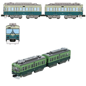 京阪電車700形 標準色 2両セット【バンダイ・964960】「鉄道模型 Nゲージ BANDAI」