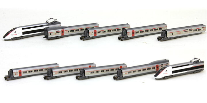 楽天市場】TGV Lyria（リリア） 10両セット【KATO・10-1325】「鉄道 