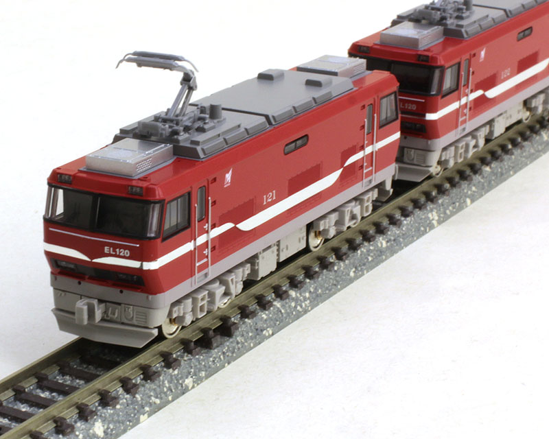楽天市場】名鉄EL120形電気機関車 2両（M＋T）セット（動力付き） 【グリーンマックス・30655】「鉄道模型 Nゲージ GREENMAX」 :  ミッドナイン