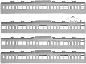 国鉄（JR）103系低運・非ユニット窓・冷改車基本4両編成ボディキットA【グリーンマックス・18501】「鉄道模型 Nゲージ」