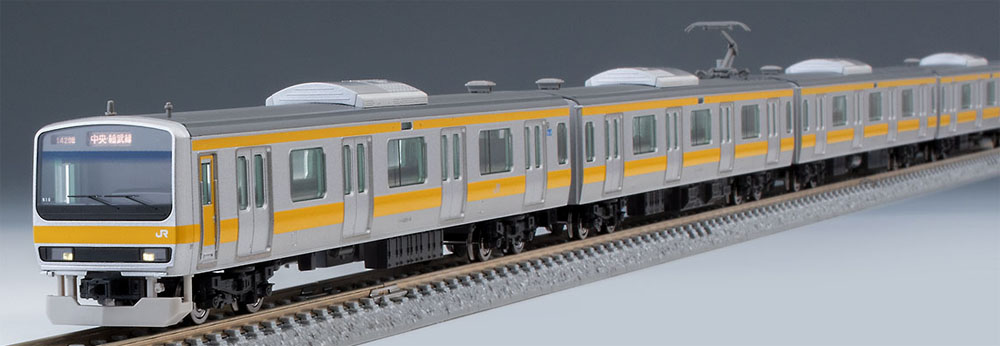 E231-0系（中央 総武線各駅停車 更新車）基本セット（6両）【TOMIX・98708】「鉄道模型 Nゲージ トミックス」 | ミッドナイン
